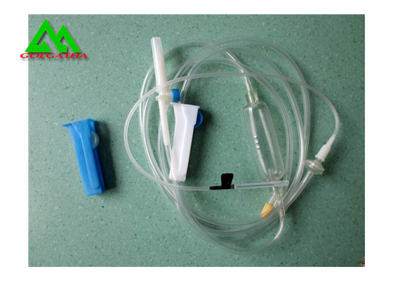 China Grupo descartável esterilizado da infusão, infusão médica do padrão de ISO ajustada com agulha fornecedor
